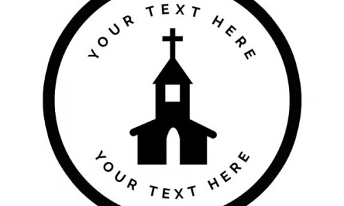 Free Church Logo Template for Photoshop