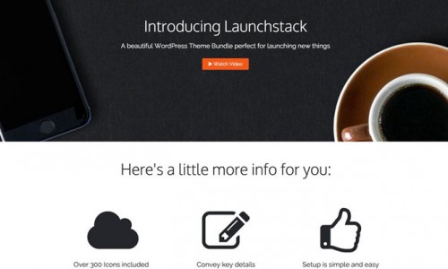 Added “Works” page to Launchstack Theme Bundle